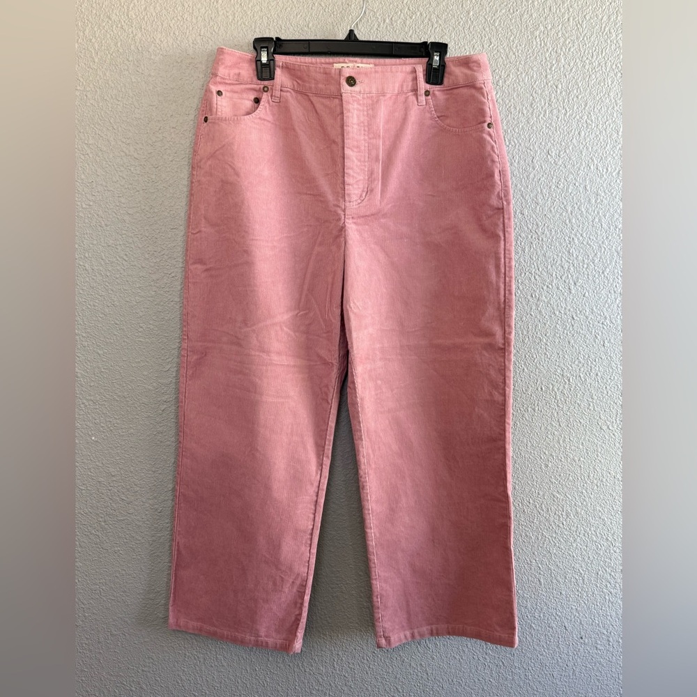 NWT Boden Corduroy Wide Leg Trouser Size 10 Ankle